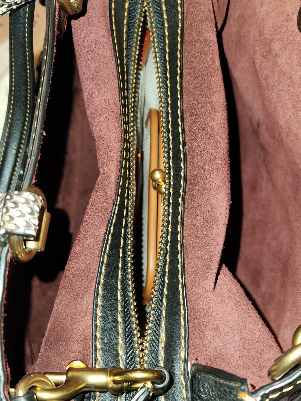 Coach Exotic Leather Rogue Bag - Picture 14 of 16